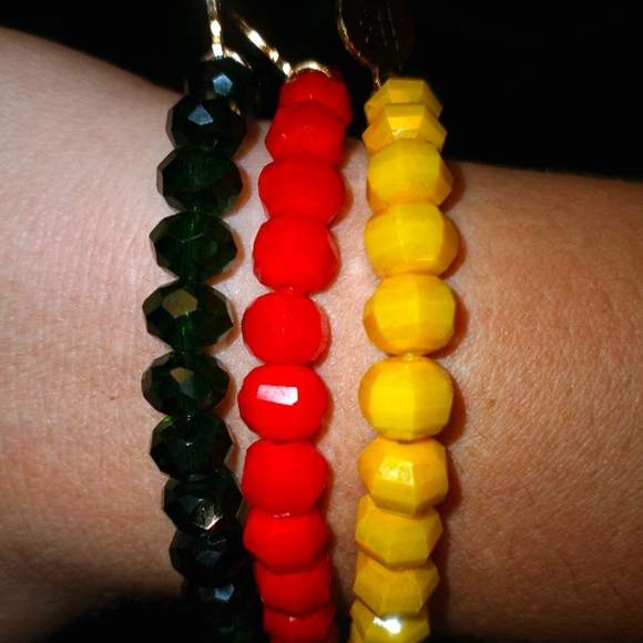 Burbon and Bowties Stack Bracelet - Picture 1 of 3